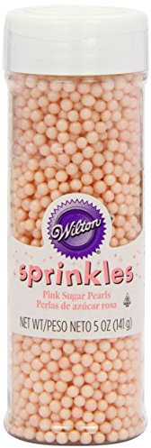 Wilton Pearl Sprinkles 5Oz-Pink