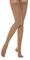 Relaxsan Basic 970A (Hautfarbe 5/XXL) Stützstrümpfe damen 22-27 mmHg, mit Silikonband und offener Spitze 280 den