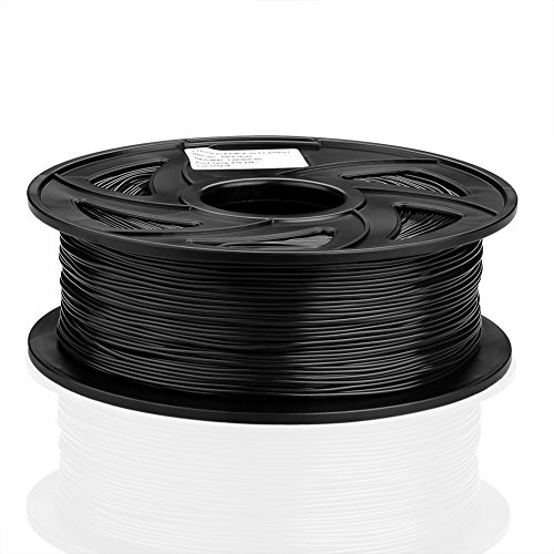 S SIENOC PLA+ Filament 1KG 3D Drucker PLA+ Filament 1,75mm 3D Drucker Filament Schwarz (PLA+ Schwarz)