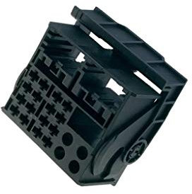 800001 Connector housing plug Quadlock PIN16 black