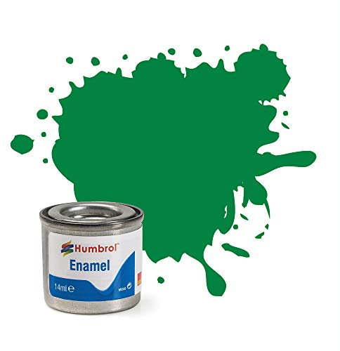 AB Gee Humbrol 14ml No. 1 Tinlet Enamel Paint 2 (Emerald Gloss)