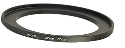Step Up Filteradapter 62mm (Objektivgewinde) auf 77mm Filtergewinde
