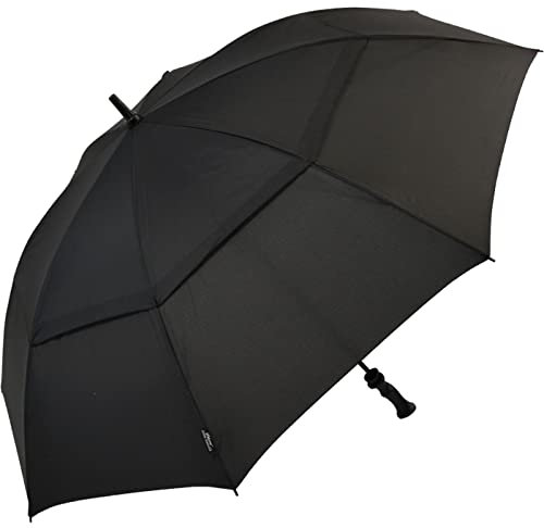 Falcone Sombrilla de Golf Diametre: 130 Centimeters Negro