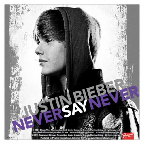 empireposter Bieber, Justin - Sticker - Never say Never