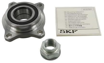 SKF Wheel Bearing Kit With Integrated ABS Sensor VKBA 3580 Position Front Axle Height 73 mm Length 137 mm Width 131 mm - OE Quality