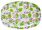 Rectangular Melamine Plate Blossom Print and Berries Print by Rice DK (Rice)