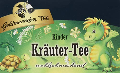 Goldmännchen Kinder Kräutertee, 20 einzeln versiegelte Teebeutel, 3er Pack (3 x 30 g)
