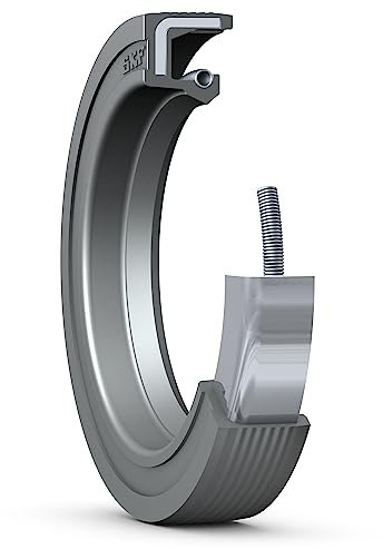 SKF 50X70X10 HMS5 RG Wellendichtring für allgemeine industrielle Anwendungen, HMS5 Design, 50mm ID x 70mm OD, 10mm Breite, Nitrilkautschuk (NBR)