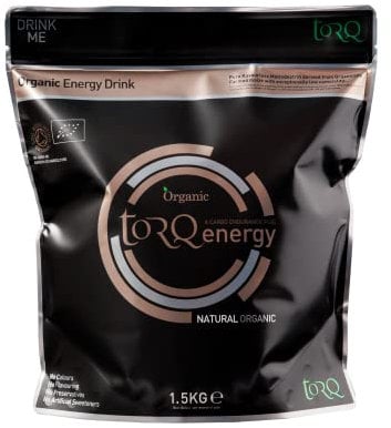 TORQ Flavoured Electrolyte Powder - Organic Isotonic Hydration Powder with Electrolytes Drink | Fast Delivery Energy Drink with High Carbohydrates and Sodium | 45 Single Servings