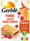 Gerblé - Barres Fourrées - Pomme Amande Saveur Framboise - Au Germe de Blé - Sans Huile de Palme - Sans Colorant - 1 Boîte de 10 Biscuits - 200 g