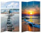 HTI-Line Paravent Beach Sichtschutz Spanische Wand Raumteiler NEU OVP