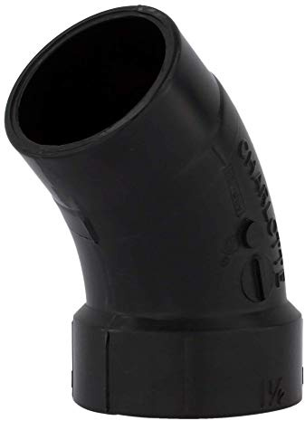CHARLOTTE PIPE 1 1/2 DWV 1/8 BEND STREET HUB X SPG DWV (DRAIN, WASTE AND VENT) (1 Unit Piece)