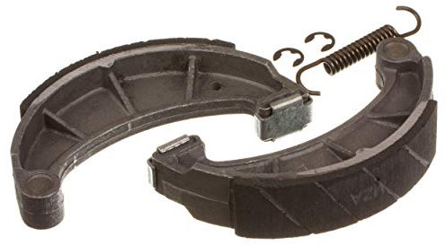 Bremsbacken - SET SIMSON SPORT mit Sprengringen und Feder, auswechselbare Einlegeplättchen