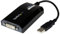 StarTech.com USB2DVIPRO2 - Adaptador de vídeo Externo para Mac y PC (USB a DVI, Hembra DVI-I, Macho USB A)