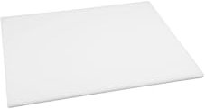 Planche à Découper Blanche en Polyéthylène 45x30x1cm - Hygiplas