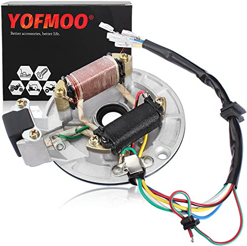 yingshop Magneto Coil Stator Plate pastilla Pit Dirt Bike Parts ATV Go Kart SUV 90 cc 110 cc 125 cc 4 tiempos bicicletas chino