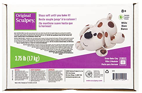 Sculpey Original Clay, 3.75-Pound, White