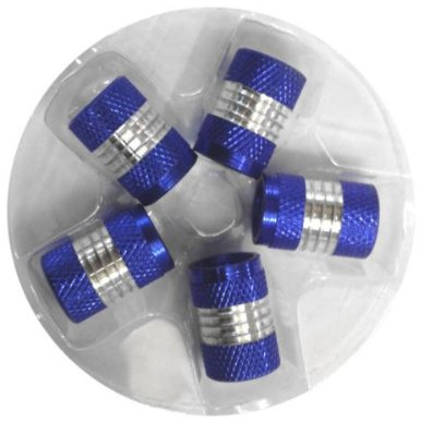 All Ride 871125238011 Coprivalvole Set Blue/Silver