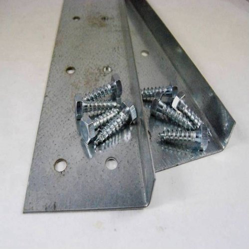 BM6 Bower Beams Joist Repair Plates x 1 Pair Inc. 8 Coach Screw Fixings (M10 x 40mm)