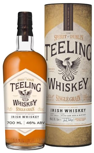 Teeling Whiskey SINGLE GRAIN Irish Whiskey Wine Cask bio 46% Vol. 0,7l in Giftbox