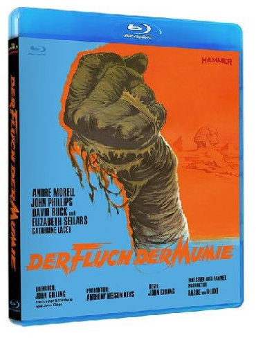 Hammer Horror: The Mummy's Shroud (Der Fluch der Mumie) Blu-Ray