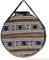 Shamandrum Tasche aus Ikat Ø 40 cm Schamanentrommel Rund Ritual Drum Trageriemen