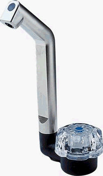 Reich Wasserhahn de Luxe silber/schwarz lose