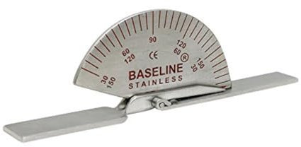 Baseline W50179 Goniometro in Acciaio Inossidabile 8,75 cm per Piccole Articolazioni