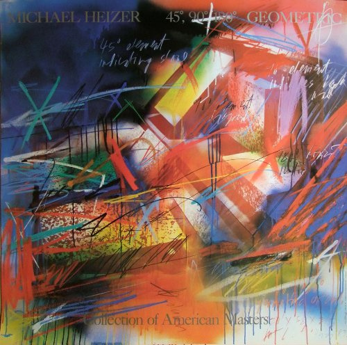 Michael Heizer Poster Kunstdruck Bild - 45 90 180 Geometric - 117 x 117 cm