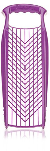 Börner Powerline Grater (Purple) • Fine & Coarse Kitchen Grater • Double Sided Grater for Vegetables, Fruit & Cheese • Vegetable Grater, Cheese Grater, Kitchen Grater