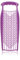 Börner Powerline Grater (Purple) • Fine & Coarse Kitchen Grater • Double Sided Grater for Vegetables, Fruit & Cheese • Vegetable Grater, Cheese Grater, Kitchen Grater