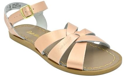 Salt Water Sandals Salt Water Original Flat Sandal, Rose Gold, 5 UK