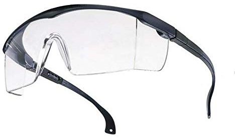 TECTOR Schutzbrille Basic klar, Polycarbonat EN166, mit Seitenschutz, antikratzbeschichtet