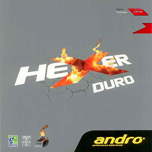 Andro Belag Hexer Duro, rot, 1,9 mm