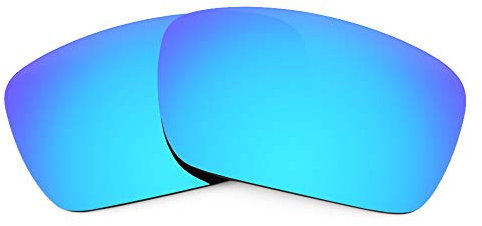 Revant Verres de Rechange Compatibles avec Oakley Fuel Cell, Polarisés, Bleu Glacier MirrorShield
