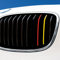 Motoking Nierenaufkleber Deutschland - Schwarz/Rot/Gelb - REFLEKTIEREND für alle BMW Modelle
