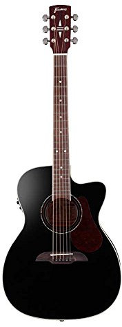 Framus FR FF 14 S BK CE Legacy Folk Westerngitarre mit Tonabnehmer schwarz