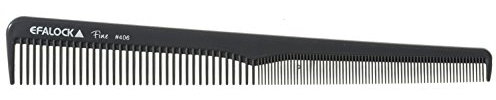 Efalock Professional Fine Haarschneidekamm 406, 18,5 cm 1er Pack, (1x 1 Stück)