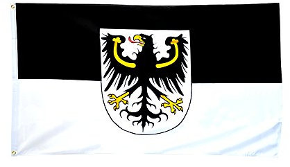 Flaggenfritze Fahne/Flagge Ostpreußen + gratis Sticker