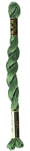 DMC 115 5-367 Pearl Cotton Thread, Dark Pistachio Green, Size 5