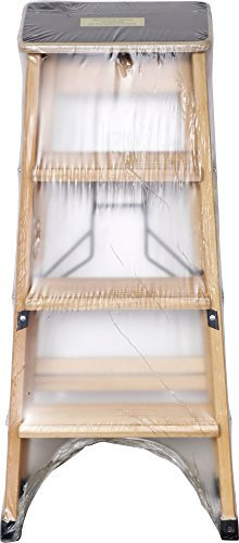 Outifrance 8831310 – Escalera Madera Profesional Simple Plan de Enmarcado 9 peldaños con Tablet