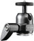 Mantona 18870 Cabeza de tripode Negro 3/8 Ball Head - Cabeza para trípode (40 mm, 180 g)