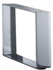 TABLON KUFE für ein Sideboard aus stabilem Edelstahl 260 mm Höhe/Tischuntergestell/Tischunterbau/Tischfuß