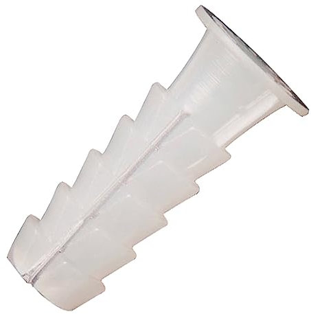 WOLFPACK LINEA PROFESIONAL Taco Plastico Blanco 6 x 23 mm