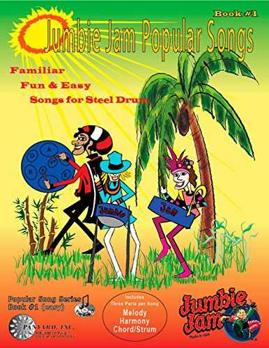 Panyard JJ5505 Jumbie Jam Popular Songbook 1 for Steel Pan Book