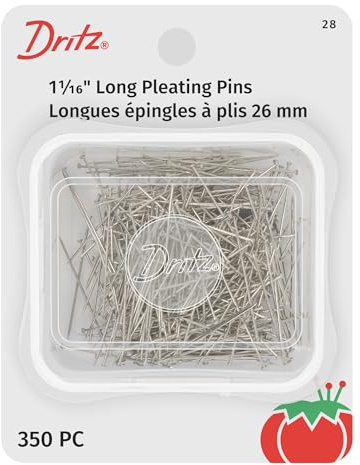 Dritz 28 Plisseestifen, lang, 350 Stück