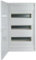 Unitec 47596 Distributeur électrique saillie 3 rangées avec porte en acier