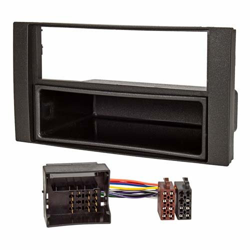 Baseline Connect 24094S Ensemble façade et câble de Connexion autoradio pour Ford (Focus II, C-Max, Transit, Fiesta, Fusion, S Max) Noir