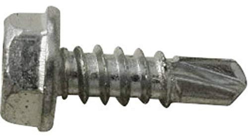 Bohrschrauben 3.5 mm 19 mm Sechskant DIN 7504 Stahl verzinkt 100 Stück TOOLCRAFT 828018