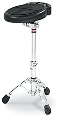 Gibraltar E-Hardware E-Module Stand 6706-E | Double-Braced Stand with Adjustable Grabber, Memory Lock, and 18–27 Height Range for Seated Electronic Drum Setups or Kits